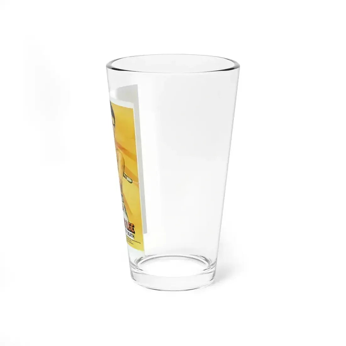 GOODBYE BRUCE LEE 1975 Movie Poster - Pint Glass 16oz - Go Mug Yourself