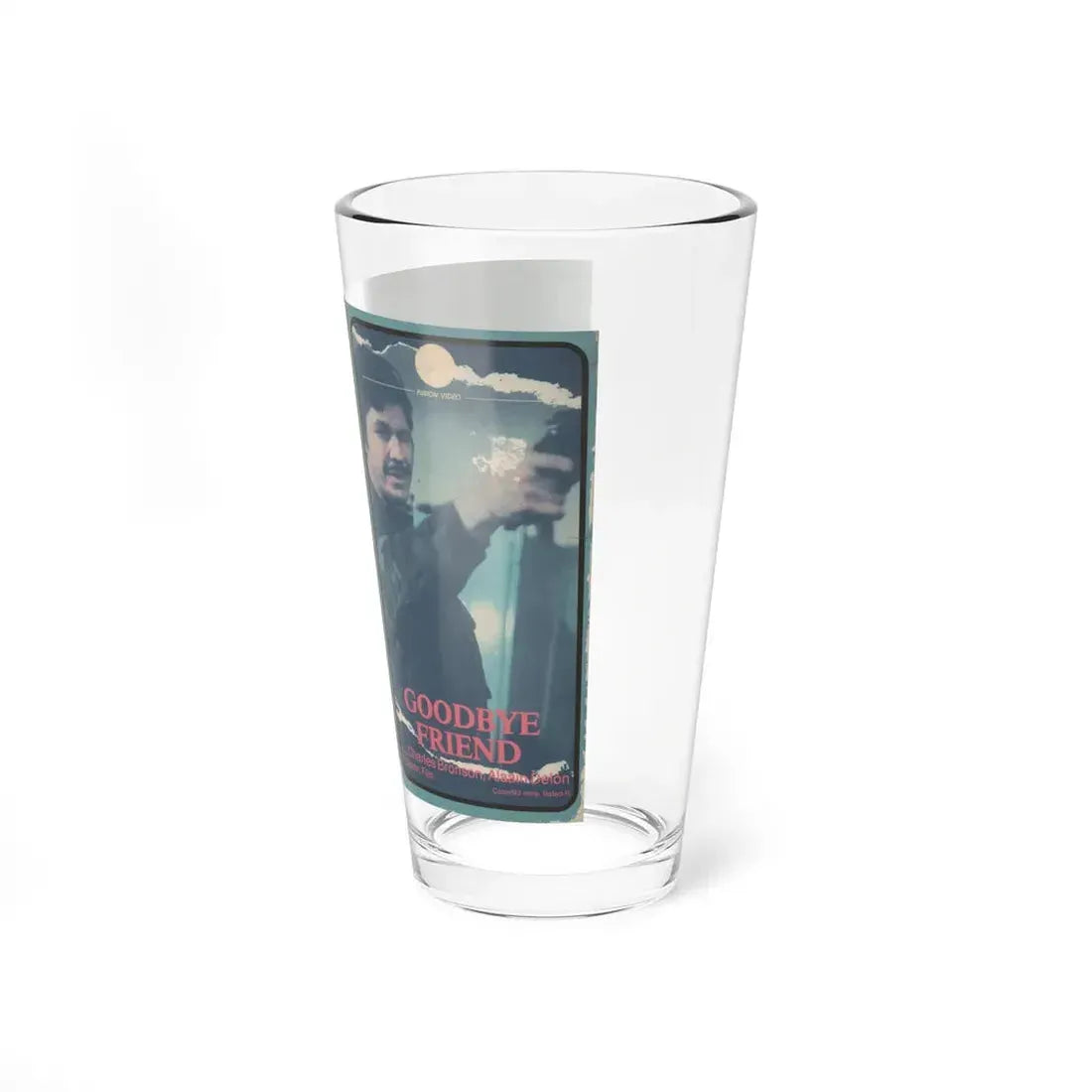 GOODBYE FRIEND (VHS COVER) Pint Glass 16oz - Go Mug Yourself