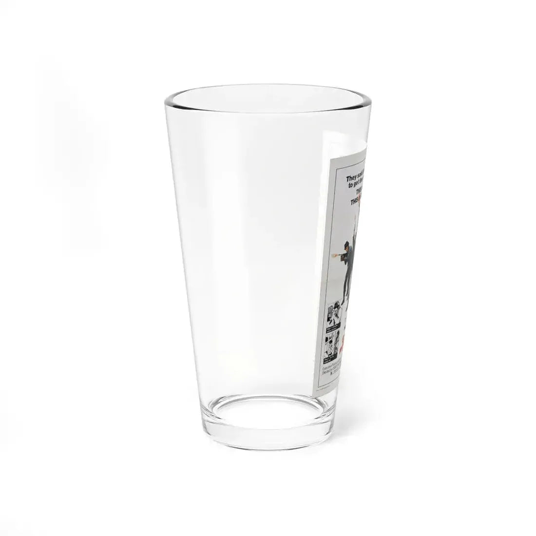 GORDON'S WAR 1973 Movie Poster - Pint Glass 16oz - Go Mug Yourself