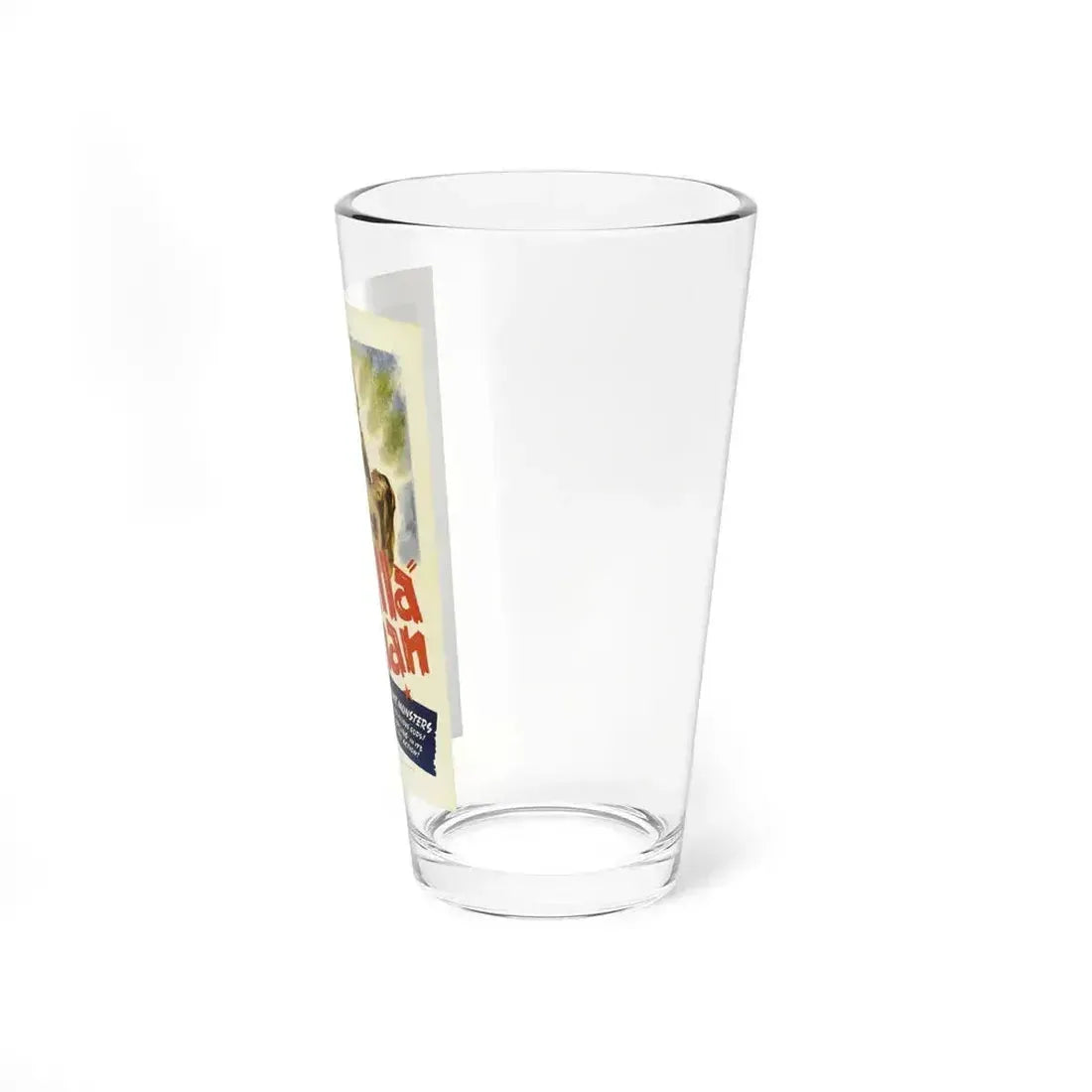 GORILLA WOMAN (FORBIDDEN ADVENTURE) 1937 Movie Poster - Pint Glass 16oz - Go Mug Yourself