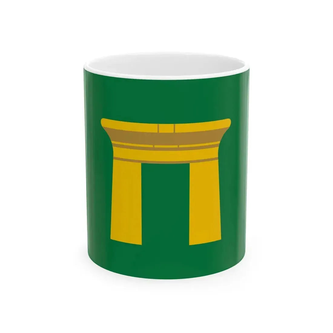 Governadorat de Qena flag (Egypt) White Coffee Mug 11oz - Go Mug Yourself