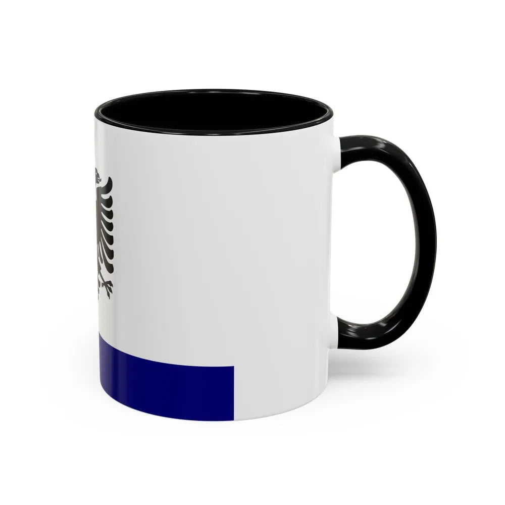 Government Ensign of Albania 1958 to 1992 - Accent Coffee Mug - Go Mug Yourself