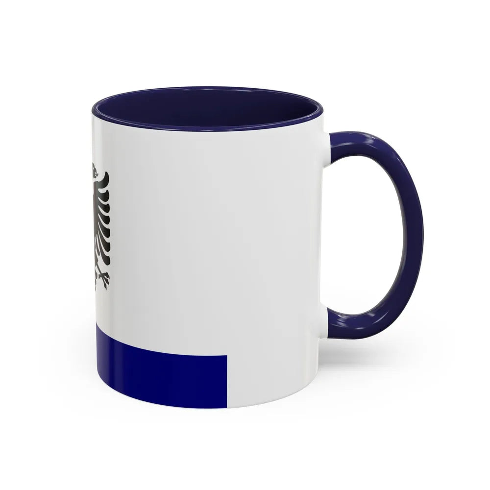 Government Ensign of Albania 1958 to 1992 - Accent Coffee Mug - Go Mug Yourself