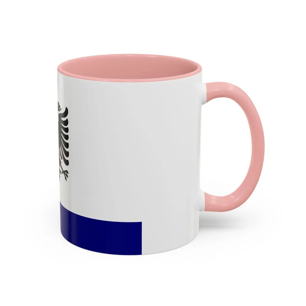 Government Ensign of Albania 1958 to 1992 - Accent Coffee Mug - Go Mug Yourself
