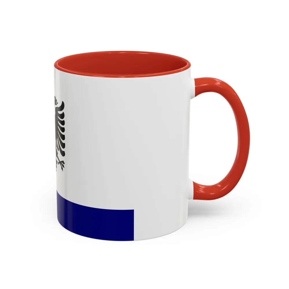 Government Ensign of Albania 1958 to 1992 - Accent Coffee Mug - Go Mug Yourself
