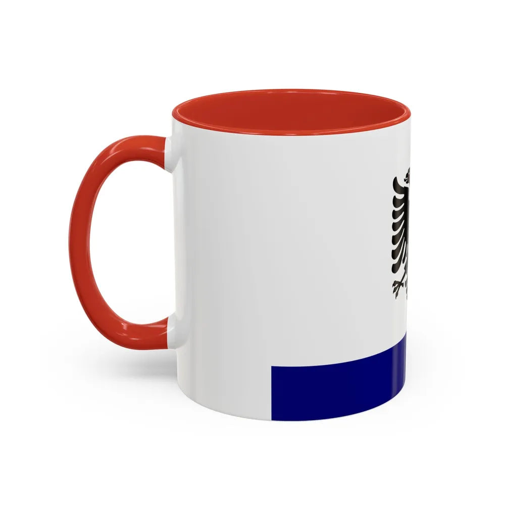 Government Ensign of Albania 1958 to 1992 - Accent Coffee Mug - Go Mug Yourself