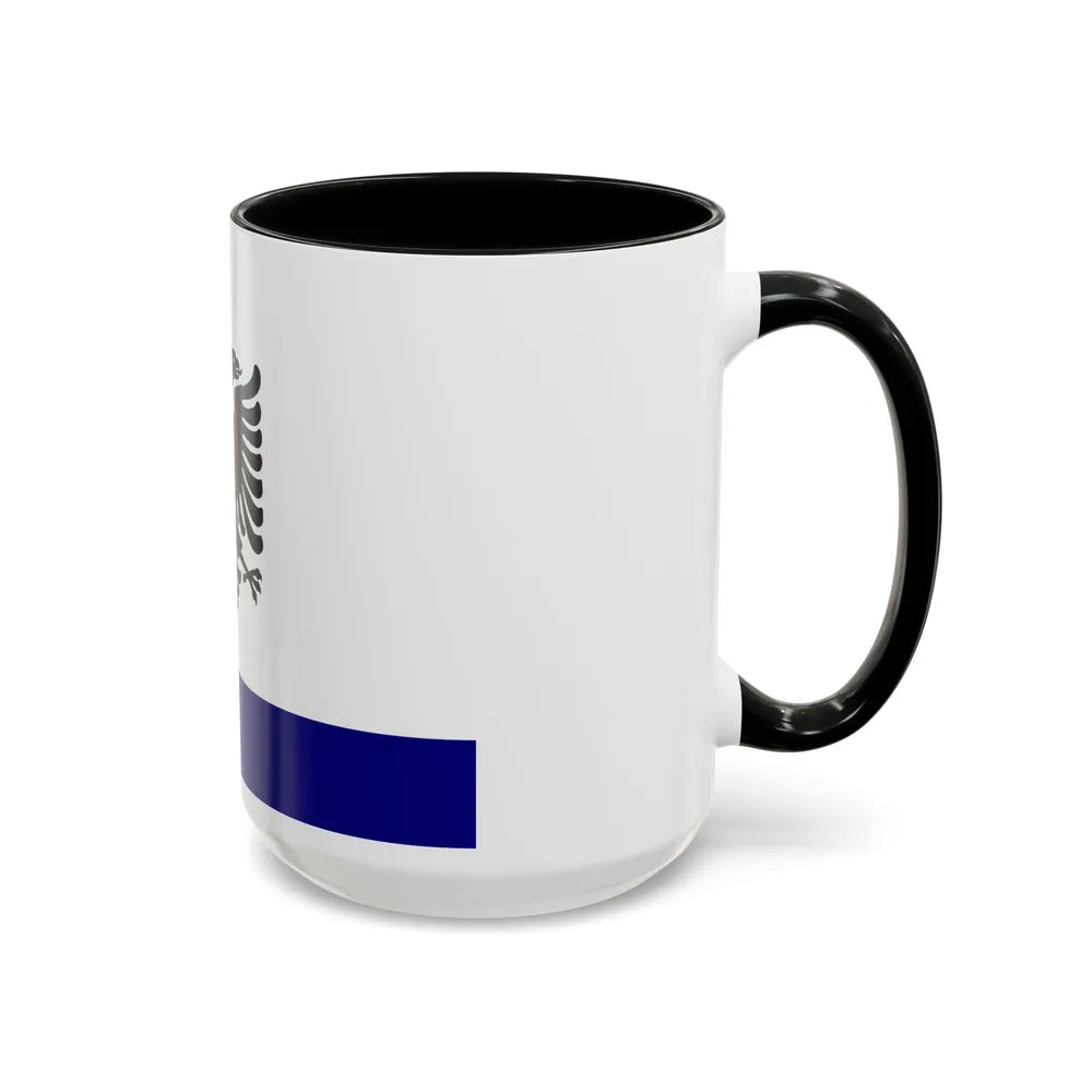 Government Ensign of Albania 1958 to 1992 - Accent Coffee Mug - Go Mug Yourself