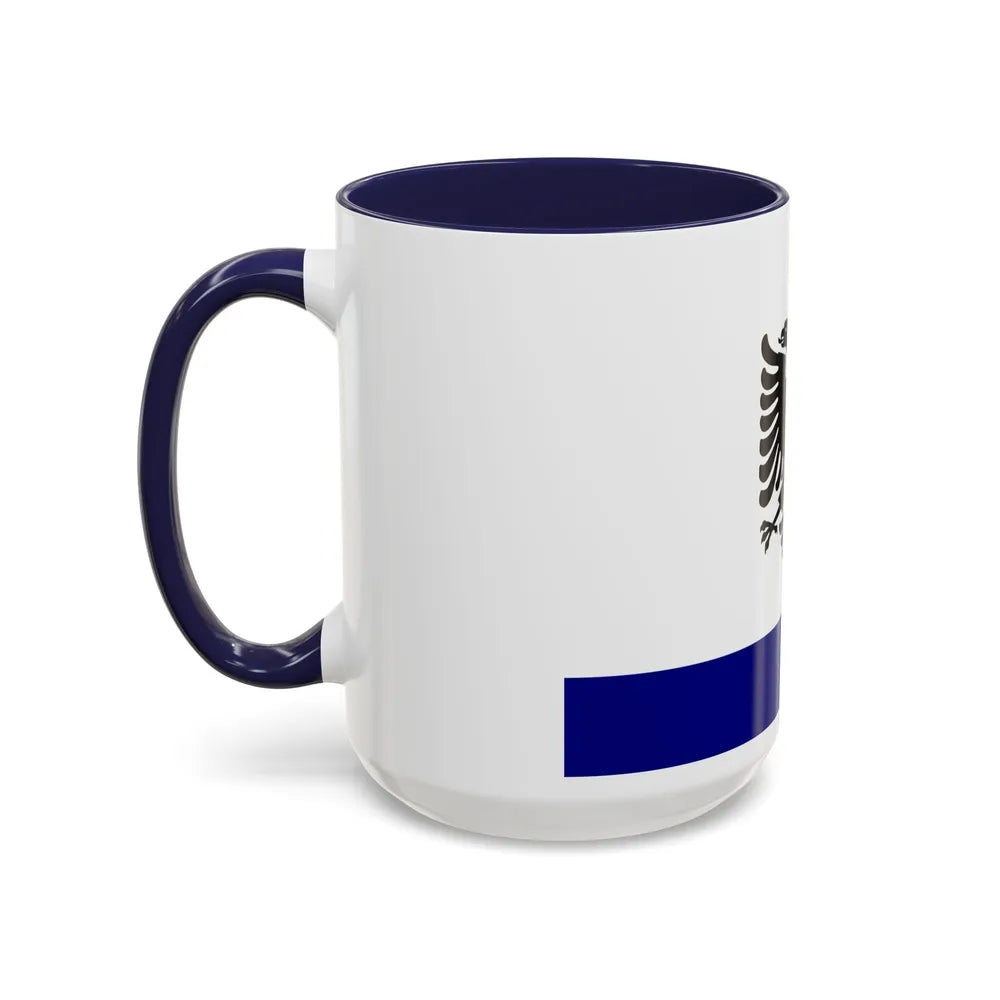 Government Ensign of Albania 1958 to 1992 - Accent Coffee Mug - Go Mug Yourself