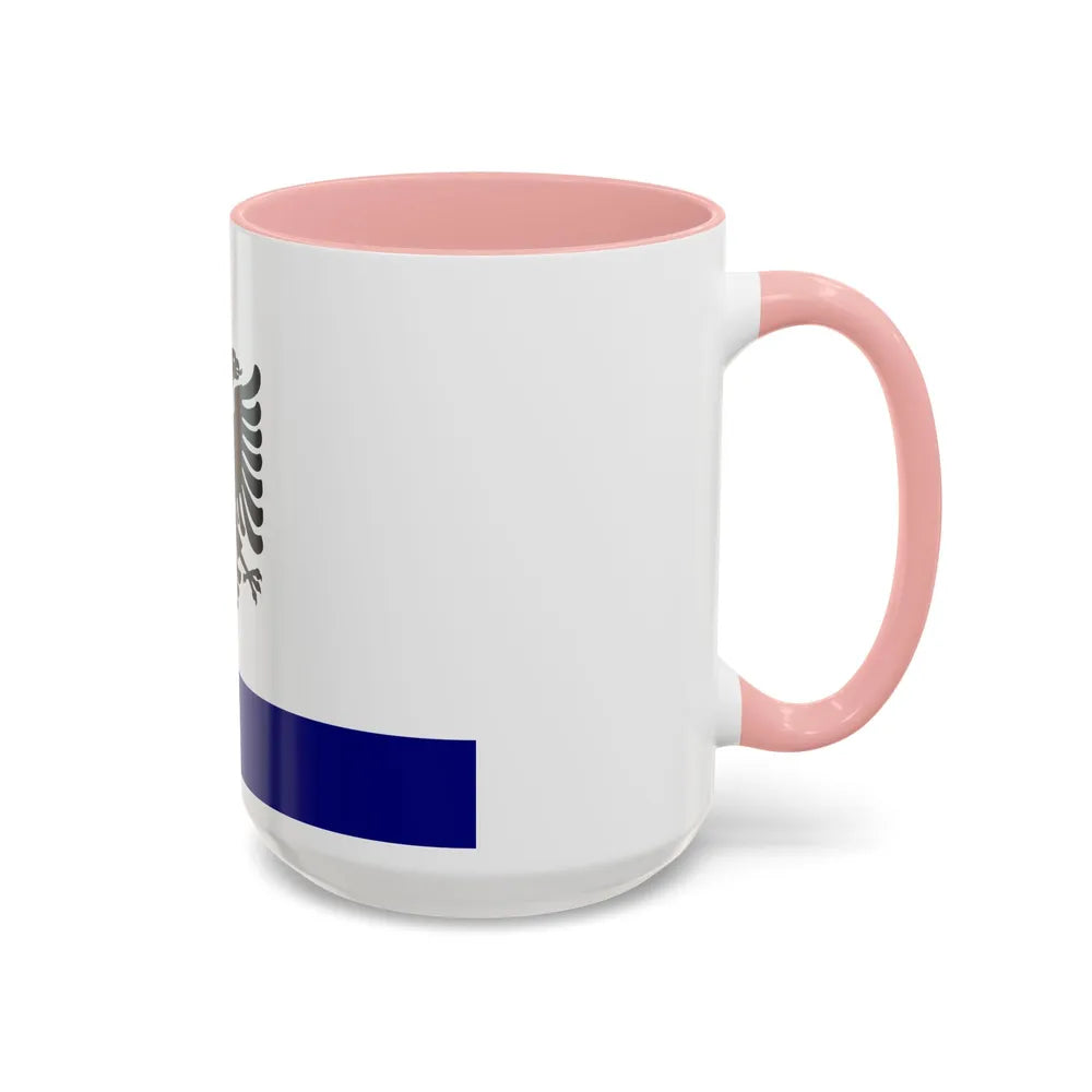Government Ensign of Albania 1958 to 1992 - Accent Coffee Mug - Go Mug Yourself