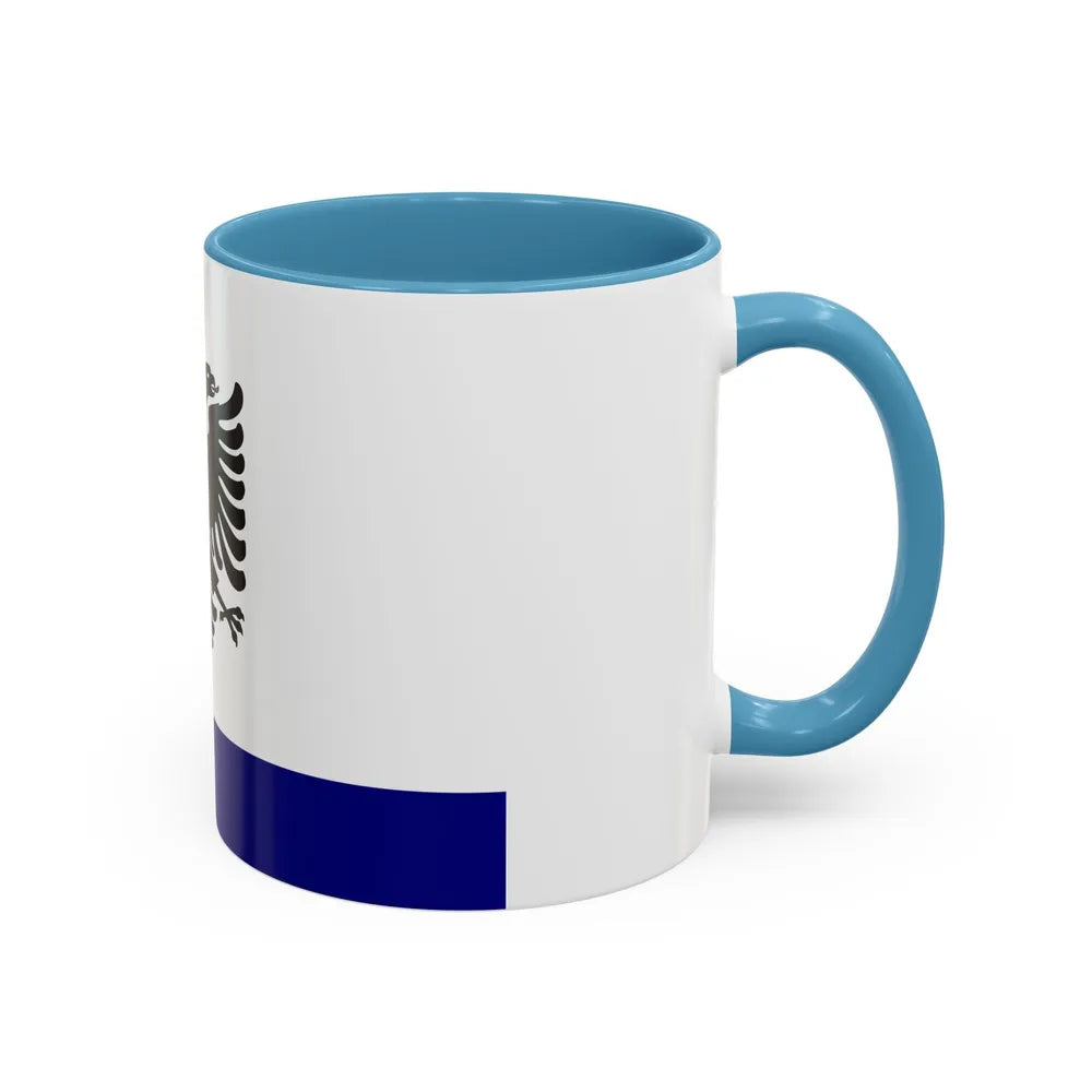 Government Ensign of Albania 1958 to 1992 - Accent Coffee Mug - Go Mug Yourself