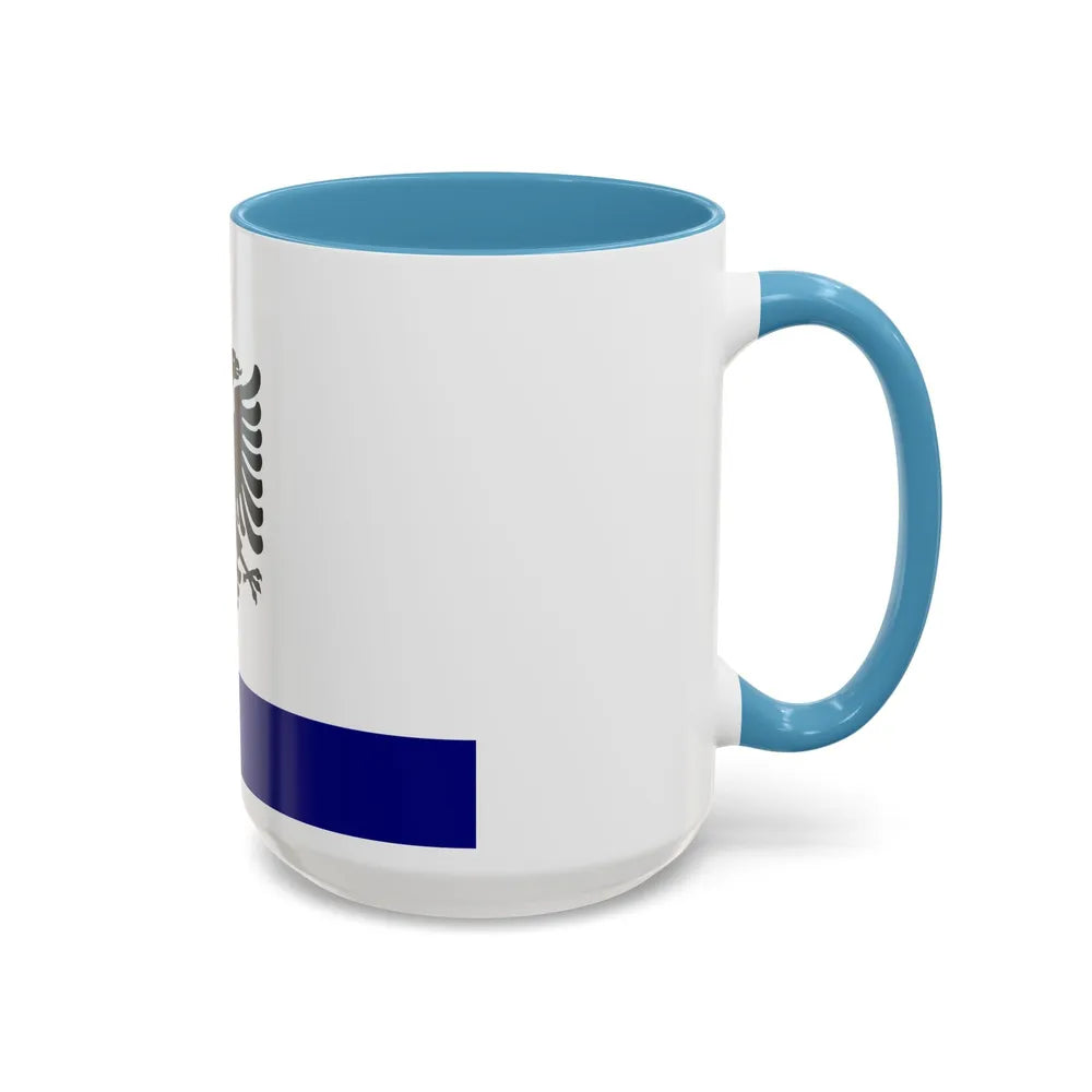 Government Ensign of Albania 1958 to 1992 - Accent Coffee Mug - Go Mug Yourself