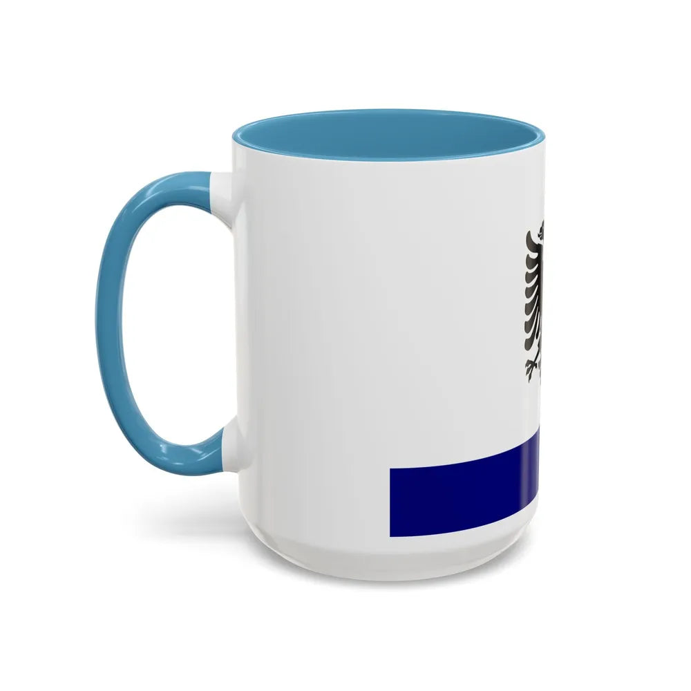 Government Ensign of Albania 1958 to 1992 - Accent Coffee Mug - Go Mug Yourself