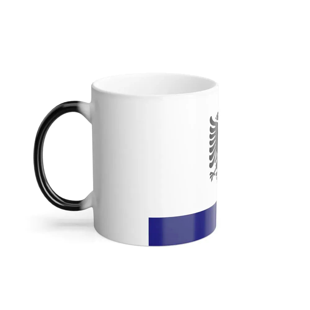 Government Ensign of Albania 1958 to 1992 - Color Changing Coffee Mug - Go Mug Yourself