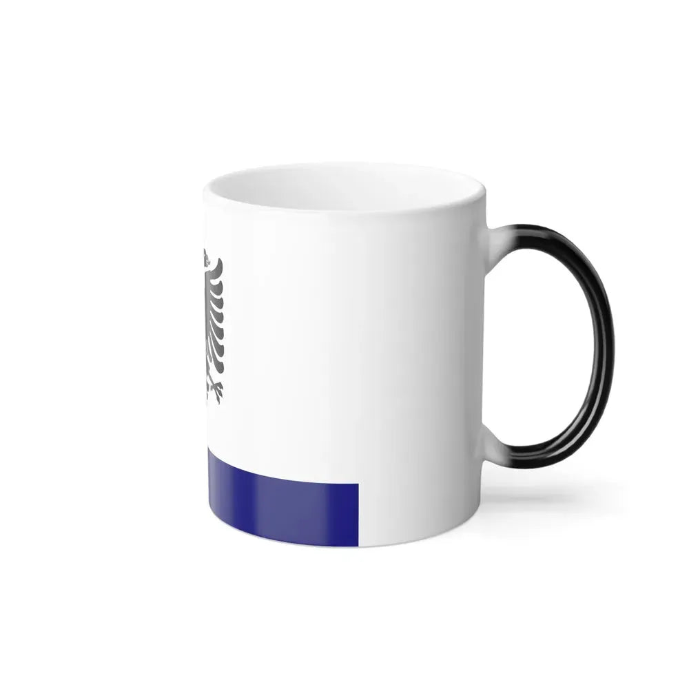 Government Ensign of Albania 1958 to 1992 - Color Changing Coffee Mug - Go Mug Yourself