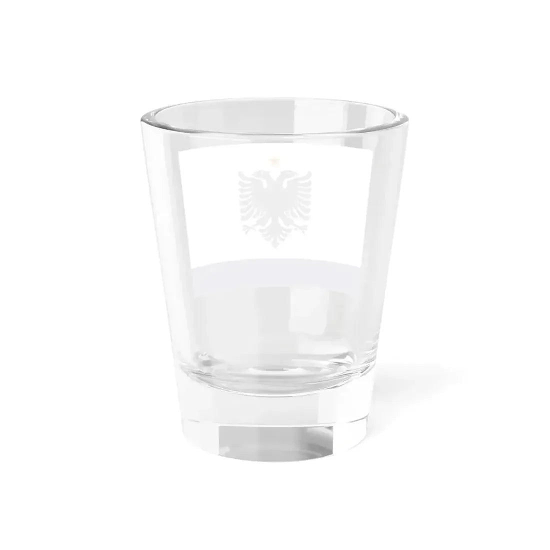 Government Ensign of Albania 1958 to 1992 - Shot Glass 1.5oz - Go Mug Yourself