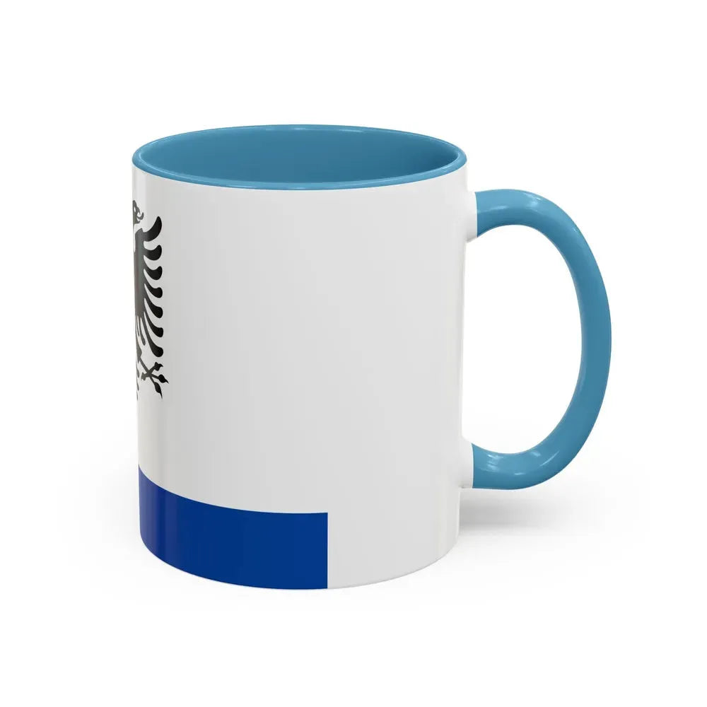 Government Ensign of Albania - Accent Coffee Mug - Go Mug Yourself