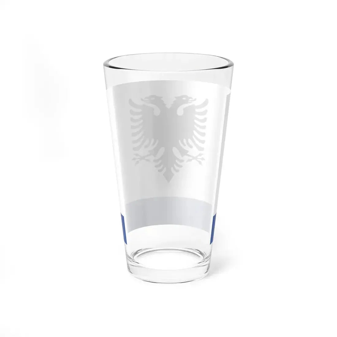 Government Ensign of Albania (Albania) Pint Glass 16oz - Go Mug Yourself