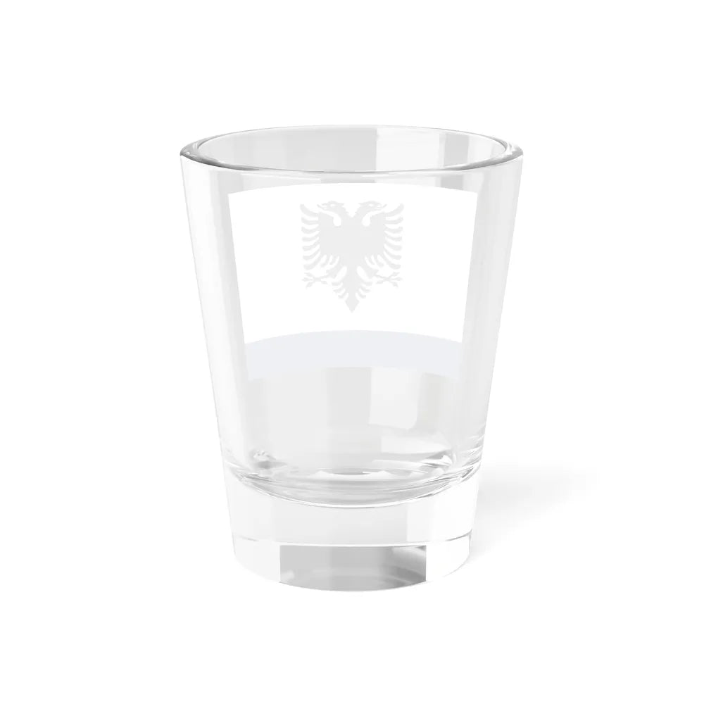 Government Ensign of Albania - Shot Glass 1.5oz - Go Mug Yourself