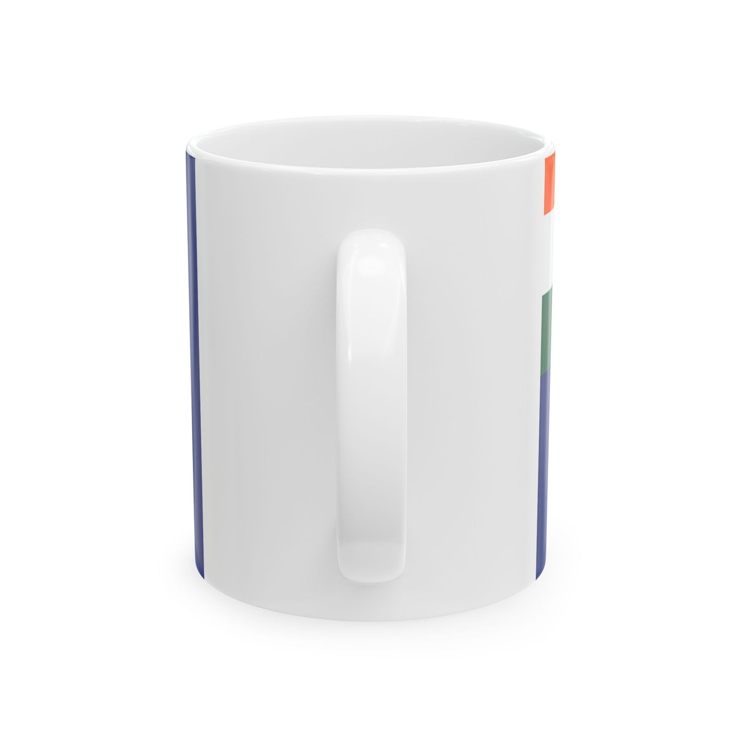 Government Ensign of India (India) White Coffee Mug-Go Mug Yourself