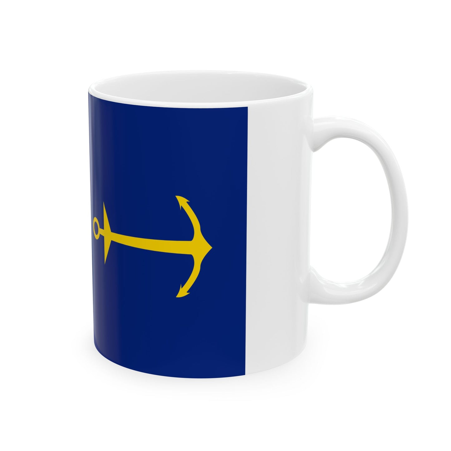 Government Ensign of India (India) White Coffee Mug-Go Mug Yourself