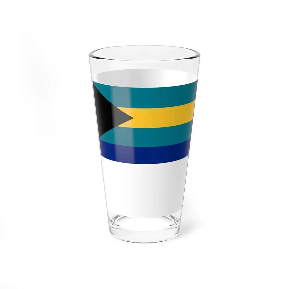 Government Ensign of the Bahamas (Bahamas) Pint Glass 16oz - Go Mug Yourself