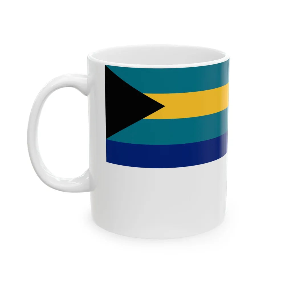 Government Ensign of the Bahamas (Bahamas) White Coffee Mug - Go Mug Yourself
