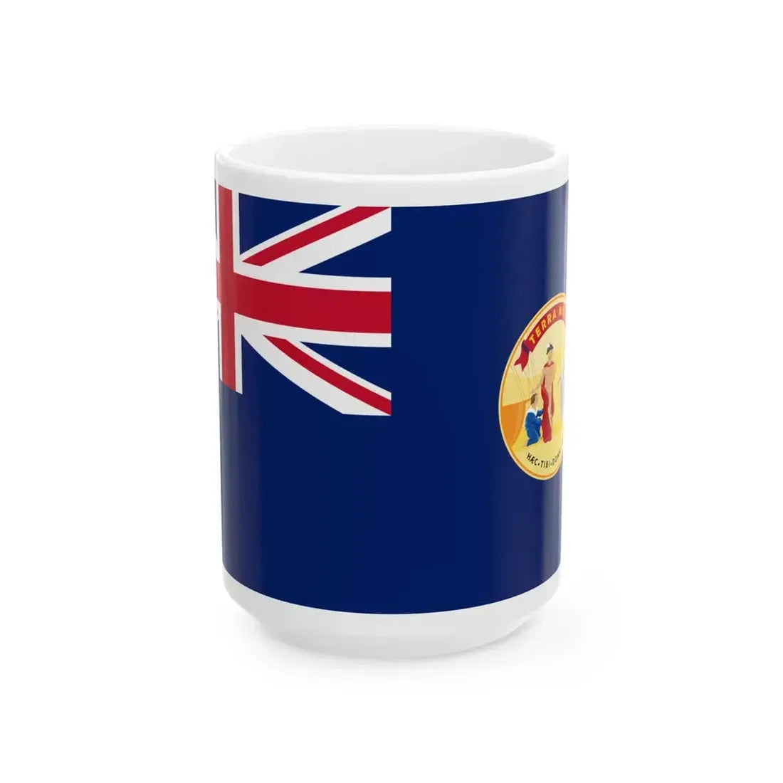 Government Ensign of the Dominion of Newfoundland (Canada) White Coffee Mug 15oz - Go Mug Yourself