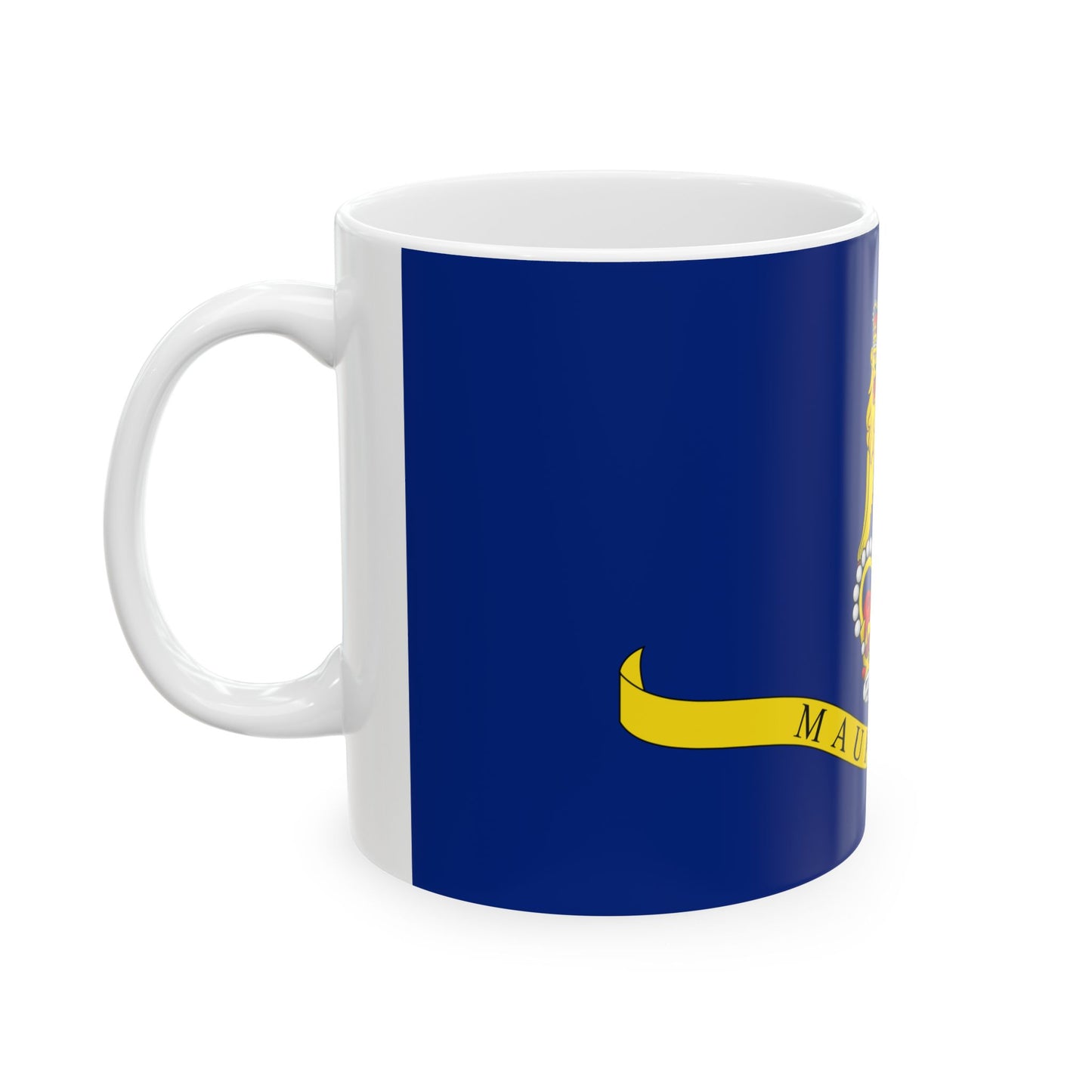 Governor-General of Mauritius (Mauritius) White Coffee Mug-Go Mug Yourself