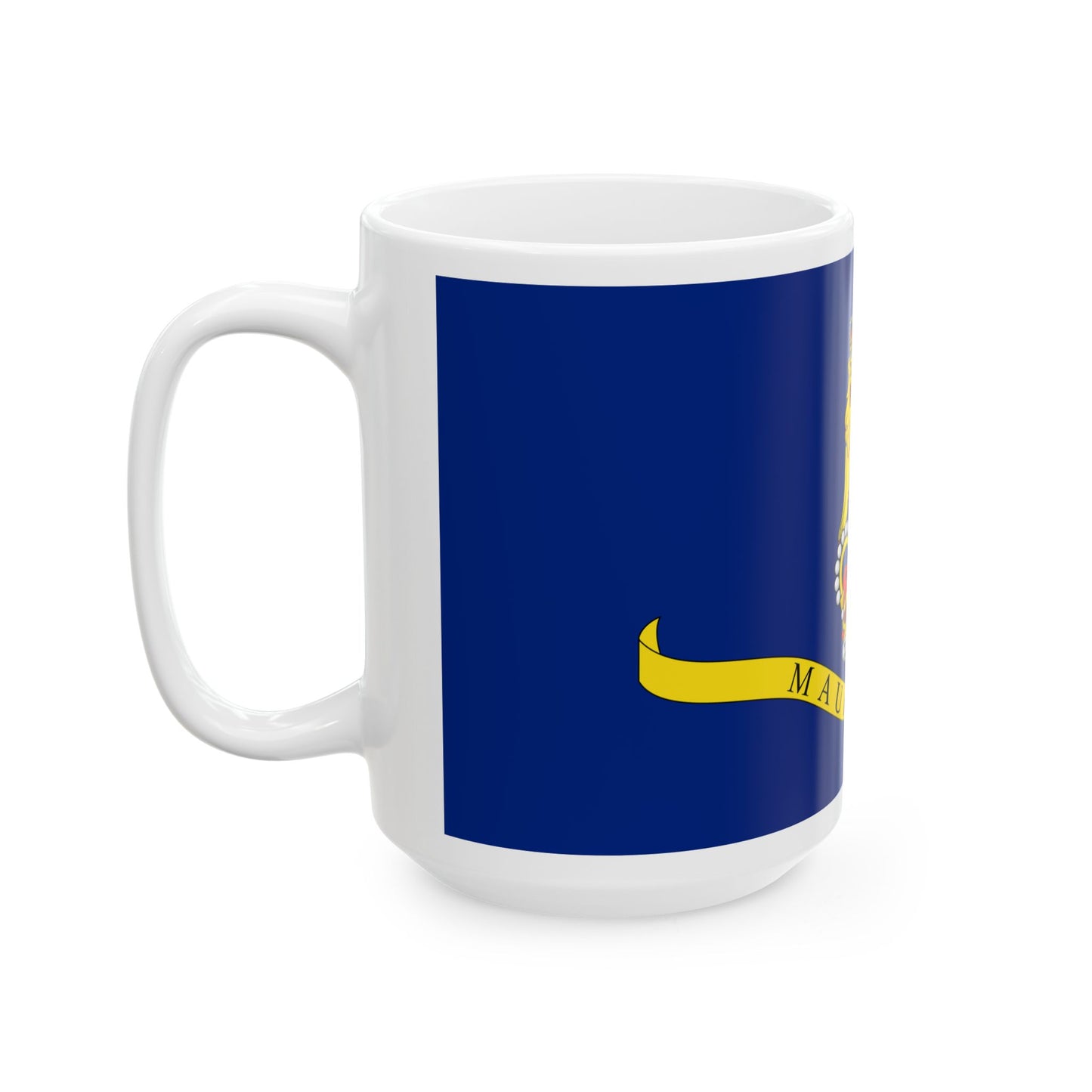 Governor-General of Mauritius (Mauritius) White Coffee Mug-Go Mug Yourself