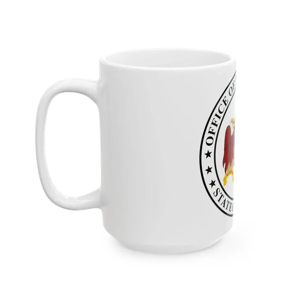 Governor of Alabama - White Coffee Mug - Go Mug Yourself