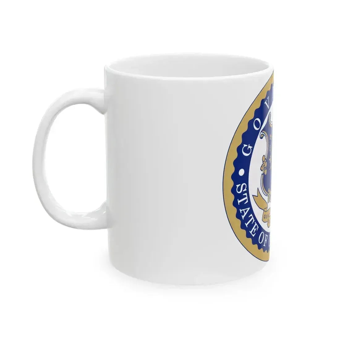 Governor of Connecticut - White Coffee Mug - Go Mug Yourself