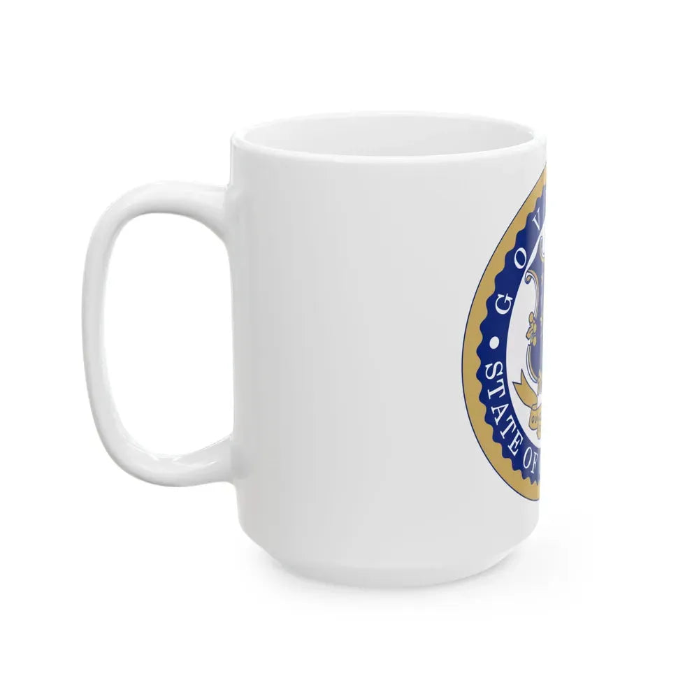 Governor of Connecticut - White Coffee Mug - Go Mug Yourself