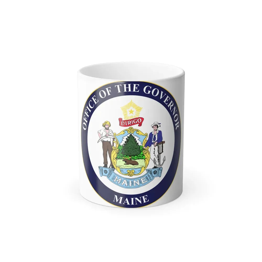 Governor of Maine - Color Changing Coffee Mug 11oz - Go Mug Yourself