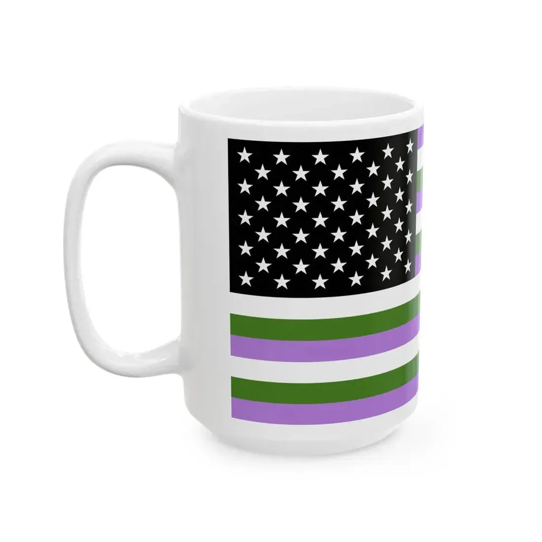 GQAmerica (United States) White Coffee Mug - Go Mug Yourself
