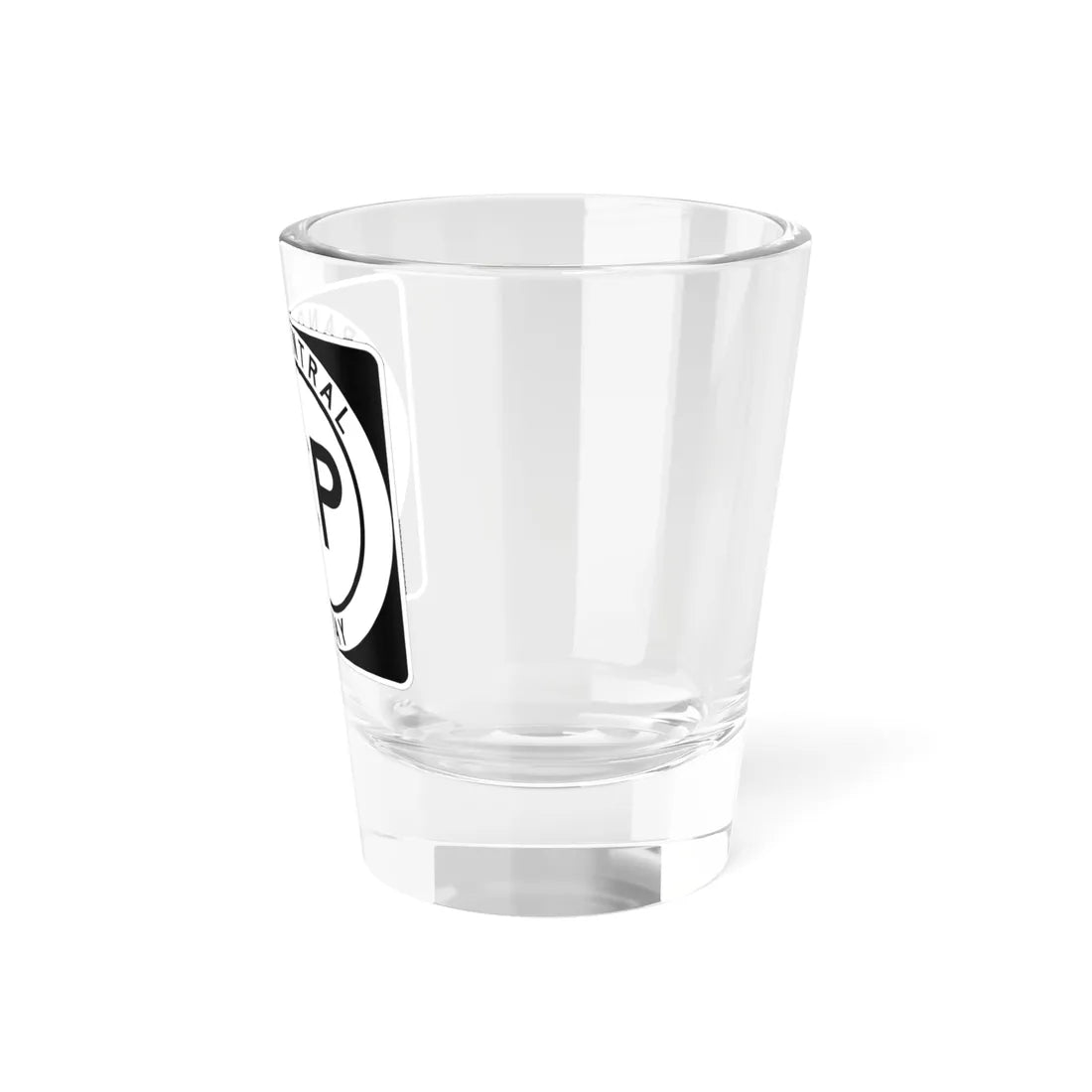 Grand Central Pkwy Shield (New York) (Road Sign) Shot Glass 1.5oz - Go Mug Yourself