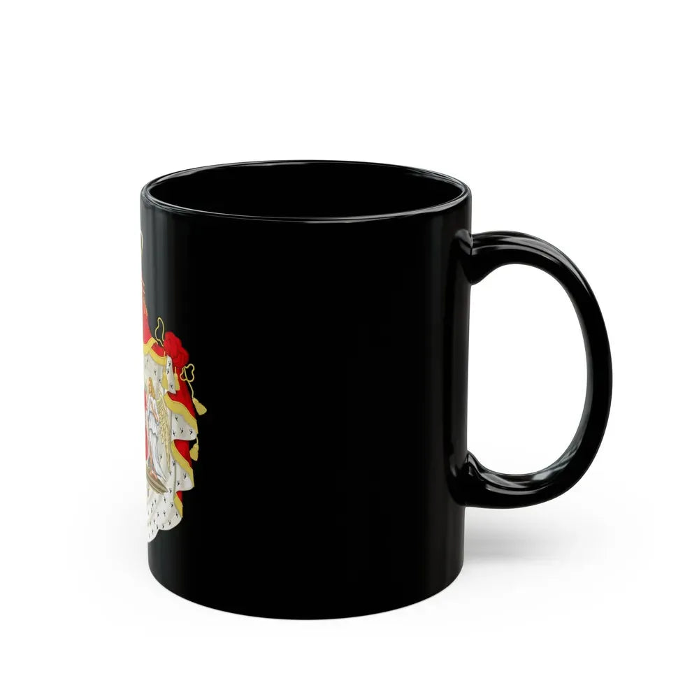 Grand Coat of Arms of Duchy of Warsaw - Black Coffee Mug - Go Mug Yourself