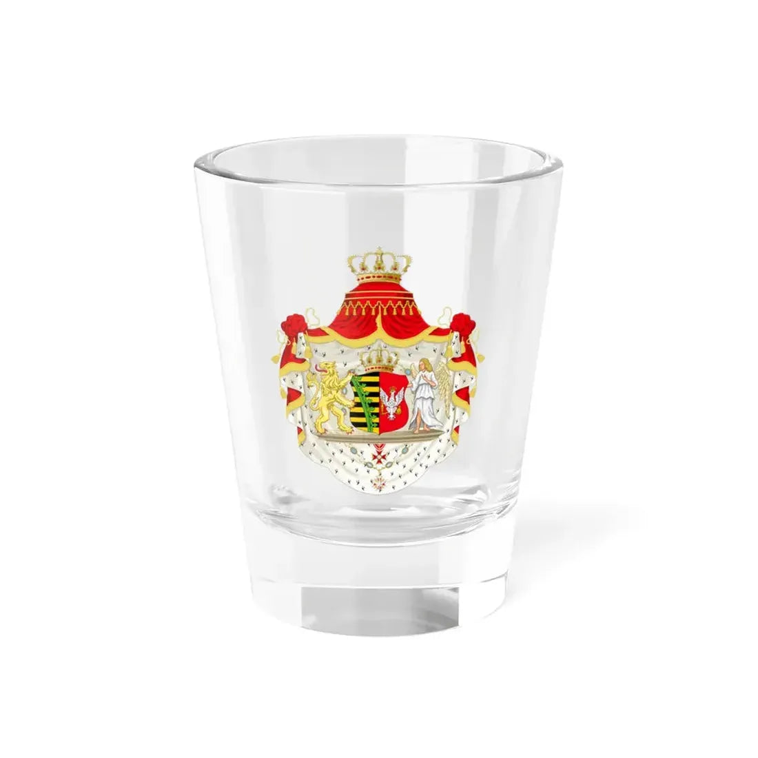 Grand Coat of Arms of Duchy of Warsaw - Shot Glass 1.5oz 1.5oz - Go Mug Yourself