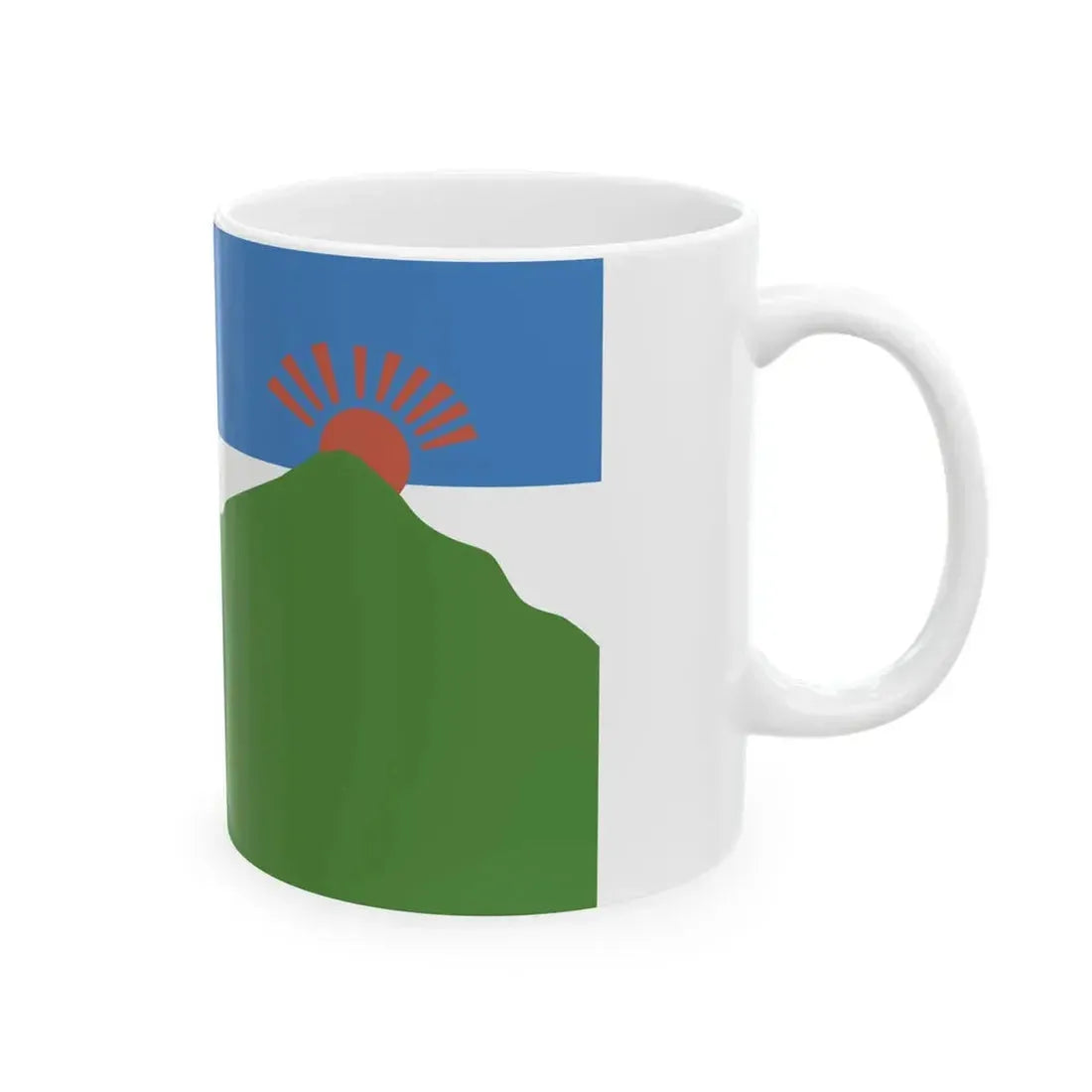 Grand Gedeh County Flag (Liberia) White Coffee Mug - Go Mug Yourself