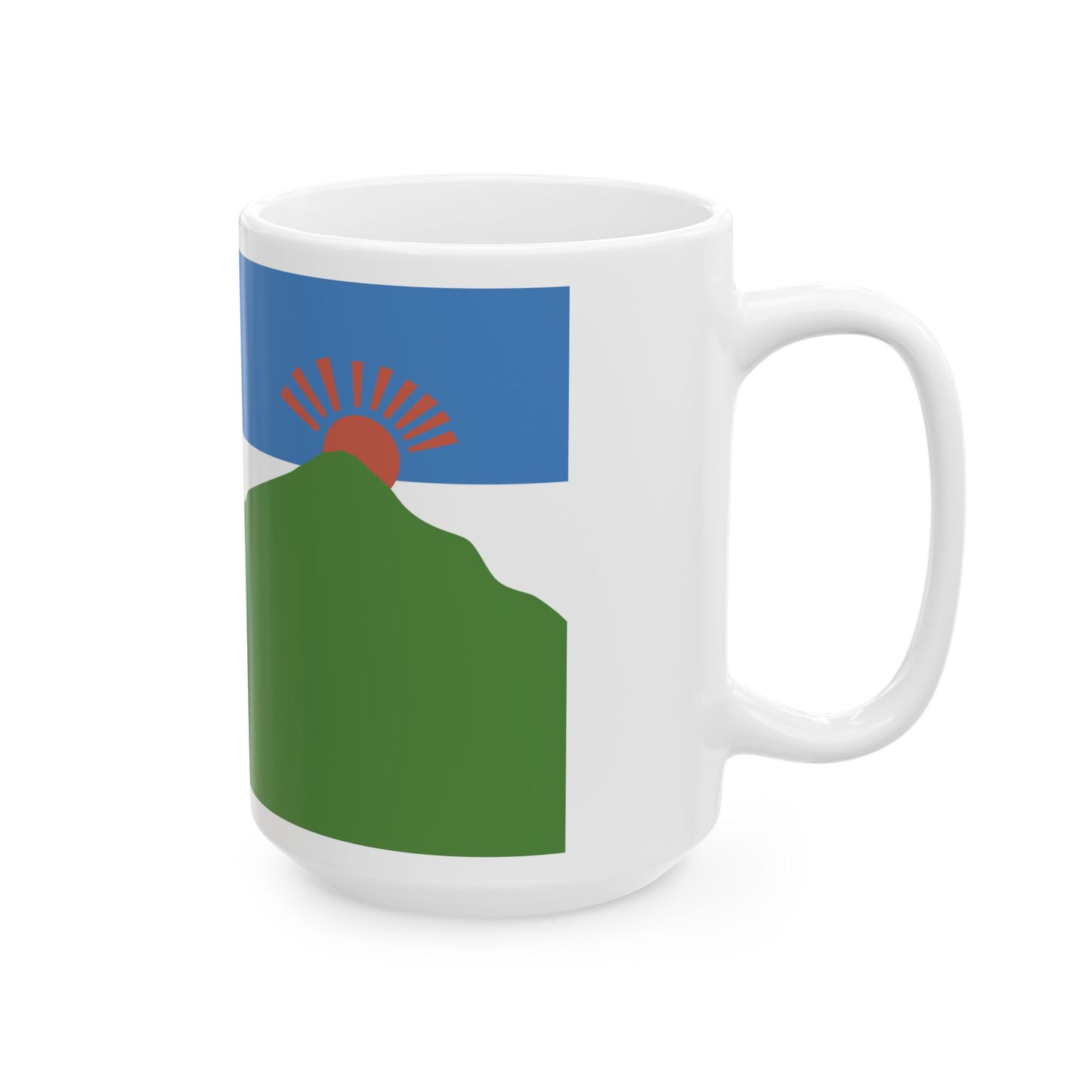 Grand Gedeh County Flag (Liberia) White Coffee Mug-Go Mug Yourself