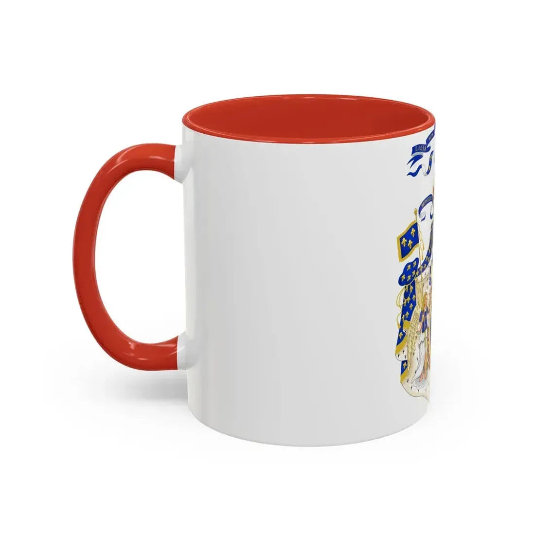 Grand Royal Coat of Arms of France - Accent Coffee Mug - Go Mug Yourself