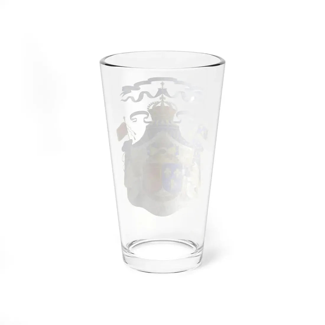 Grand Royal Coat of Arms of France & Navarre - Pint Glass 16oz - Go Mug Yourself