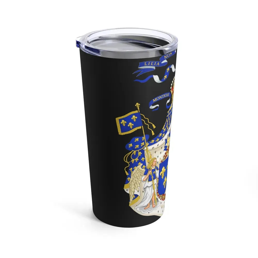 Grand Royal Coat of Arms of France & Navarre - Tumbler 20oz - Go Mug Yourself