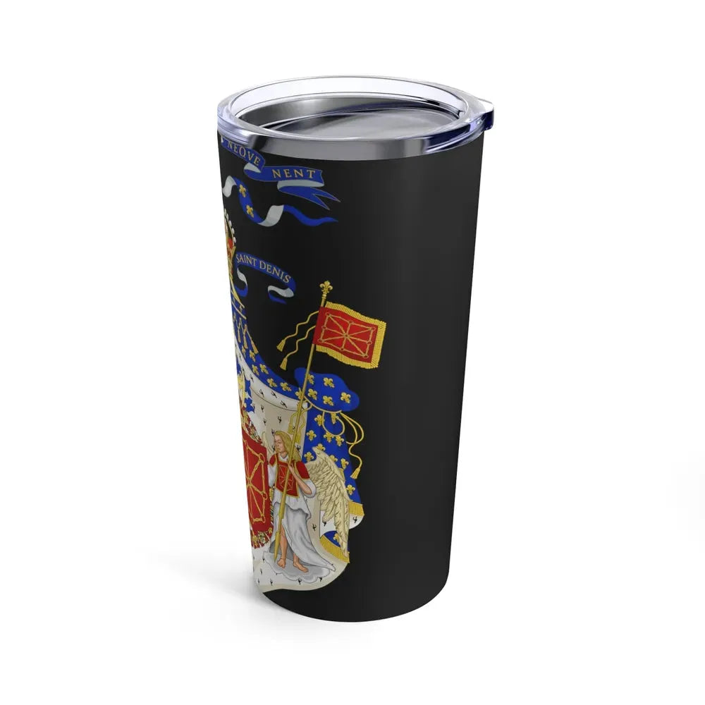 Grand Royal Coat of Arms of France & Navarre - Tumbler 20oz - Go Mug Yourself