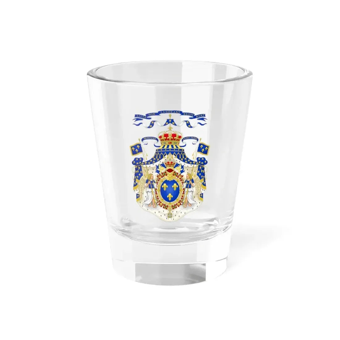 Grand Royal Coat of Arms of France - Shot Glass 1.5oz 1.5oz - Go Mug Yourself
