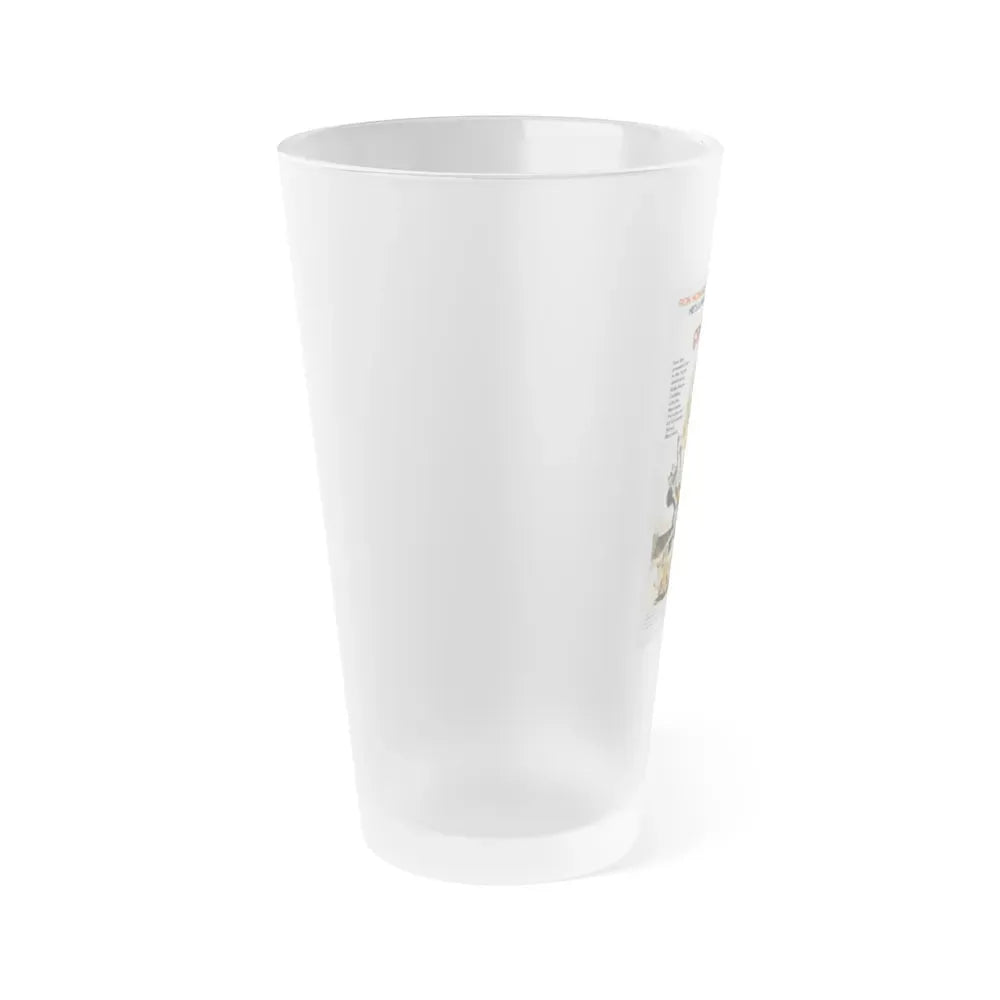 GRAND THEFT AUTO 1977 Movie Poster - Frosted Pint Glass 16oz - Go Mug Yourself