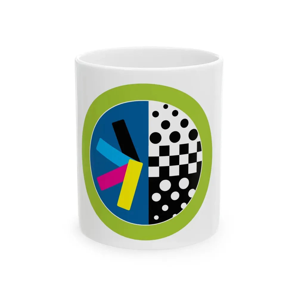 Graphic Arts (Boy Scout Merit Badge) White Coffee Mug 11oz - Go Mug Yourself