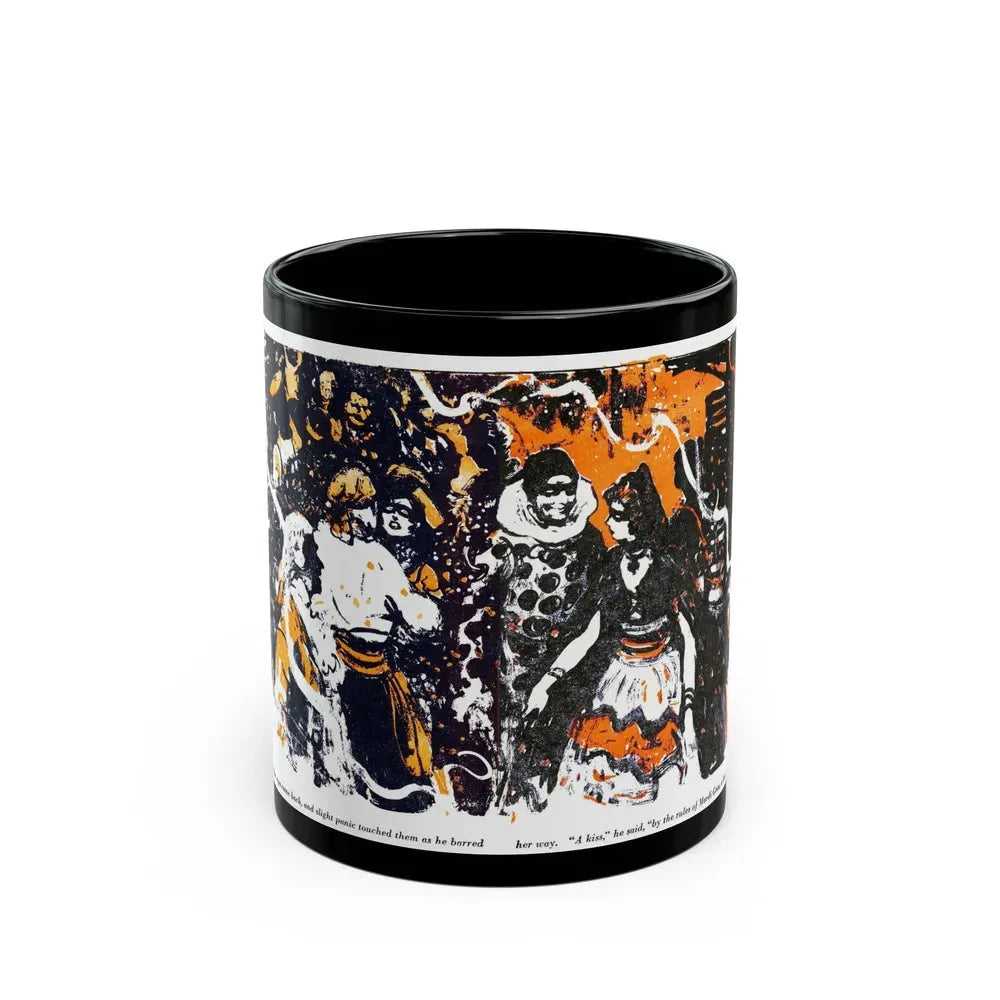 Gras Bondmaid (1), Blue Book Magazine, April 1948 - Black Coffee Mug 11oz - Go Mug Yourself