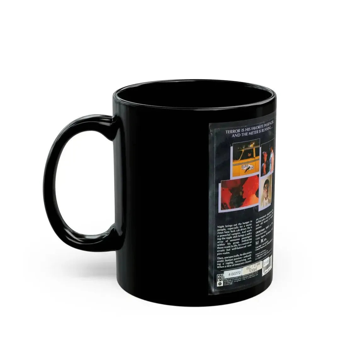 GRAVEYARD SHIFT (VHS COVER) - Black Coffee Mug - Go Mug Yourself