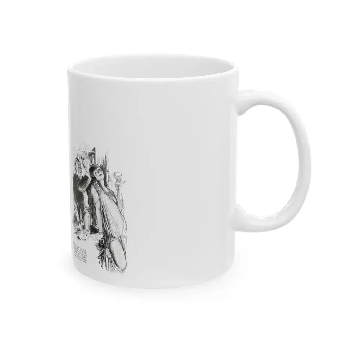 Great Blessings (1), Cosmopolitan, December 1929 - White Coffee Mug - Go Mug Yourself