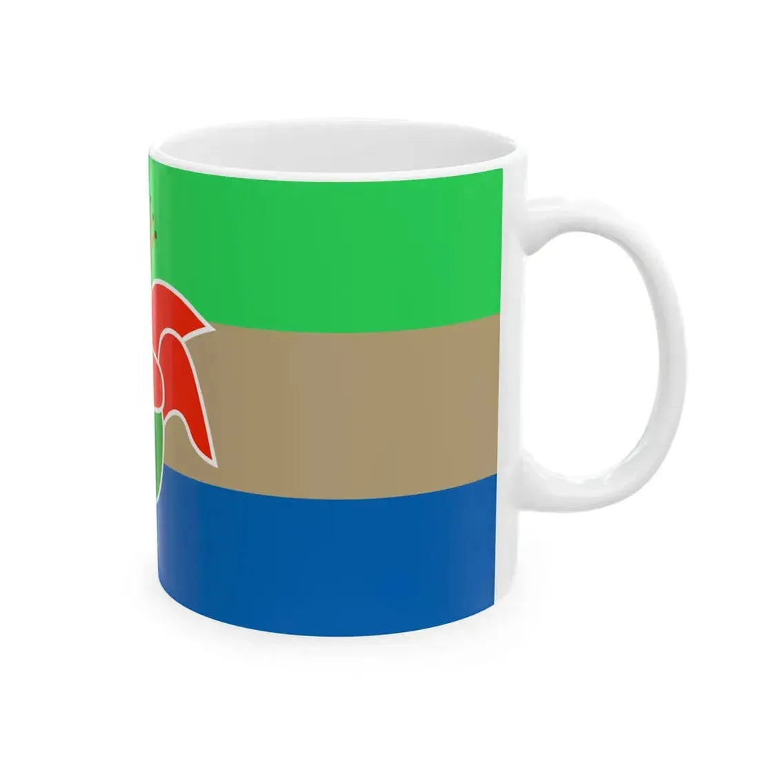 Great Cantonia Flag (China) White Coffee Mug - Go Mug Yourself